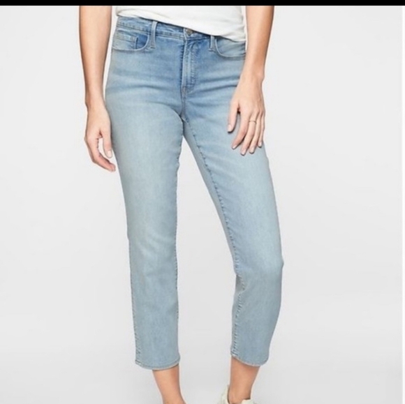Athleta sculptek slim straight jeans size 0 - Picture 4 of 7